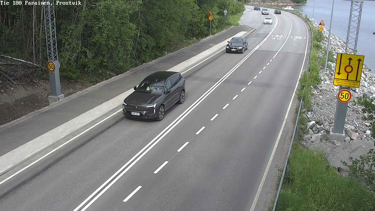 Weather Camera Image Road 180 Prostvik, Parainen, Varsinais-Suomi