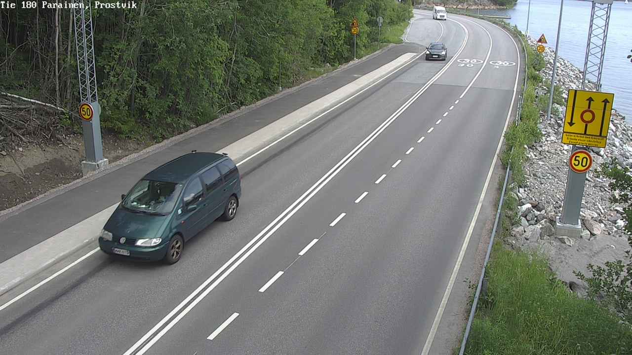 Weather Camera Image Road 180 Prostvik, Parainen, Varsinais-Suomi