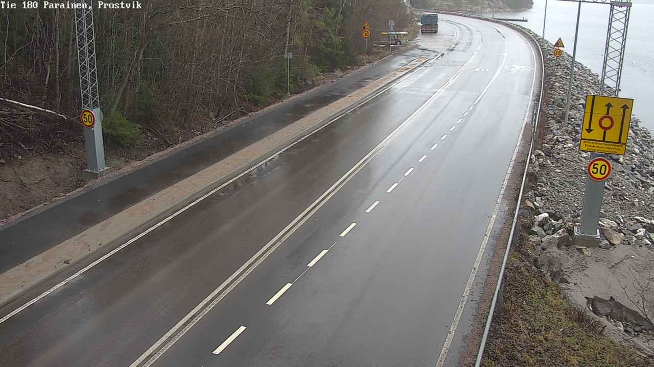 Weather Camera Image Väg 180 Prostvik, Parainen, Varsinais-Suomi