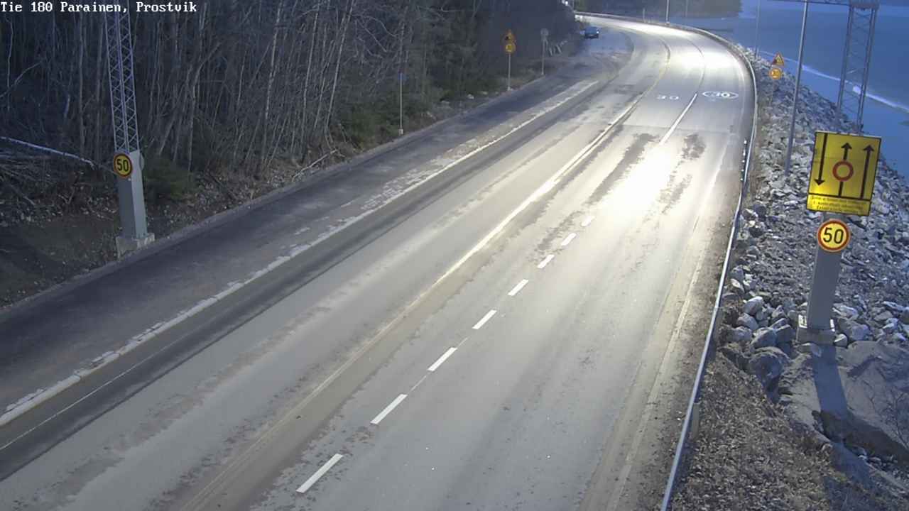 Weather Camera Image Väg 180 Prostvik, Parainen, Varsinais-Suomi