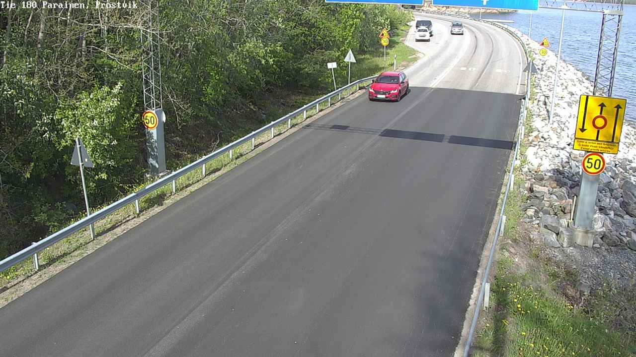 Weather Camera Image Väg 180 Prostvik, Parainen, Varsinais-Suomi