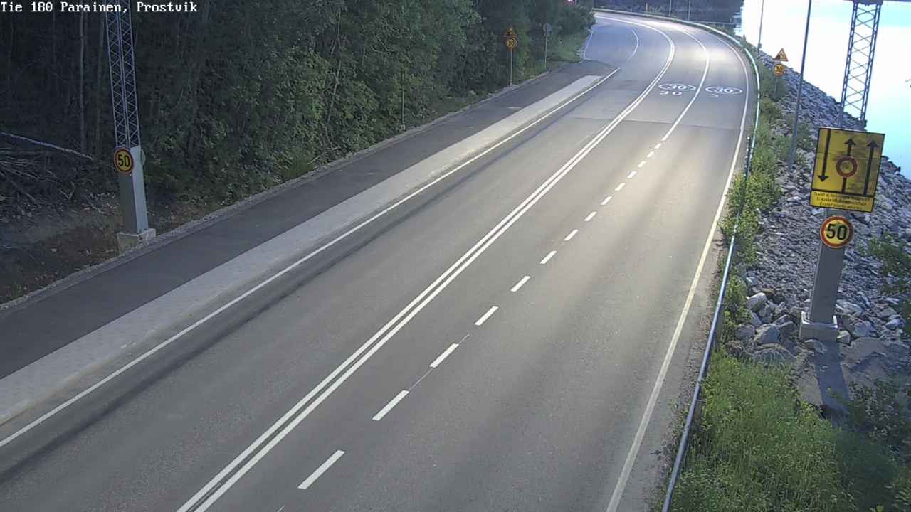 Weather Camera Image Road 180 Prostvik, Parainen, Varsinais-Suomi