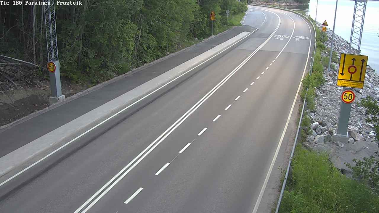 Weather Camera Image Road 180 Prostvik, Parainen, Varsinais-Suomi