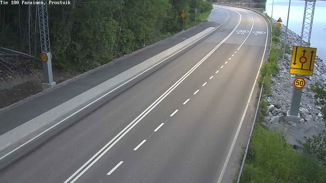 Weather Camera Image Road 180 Prostvik, Parainen, Varsinais-Suomi