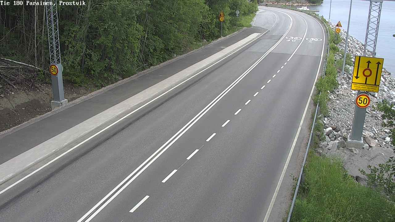 Weather Camera Image Road 180 Prostvik, Parainen, Varsinais-Suomi