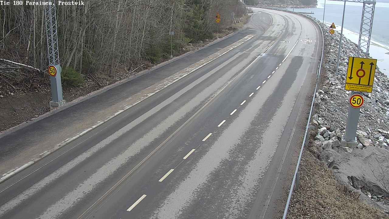 Weather Camera Image Road 180 Prostvik, Parainen, Varsinais-Suomi