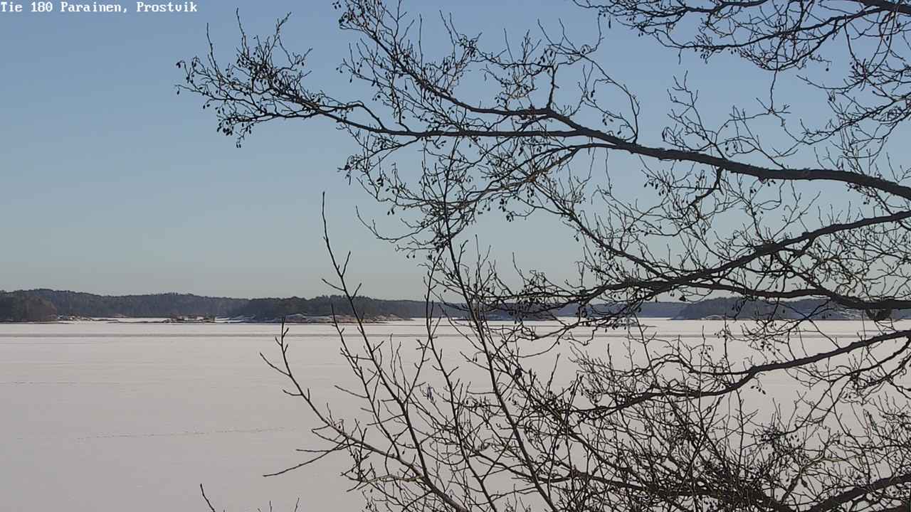 Weather Camera Image Väg 180 Prostvik, Parainen, Varsinais-Suomi