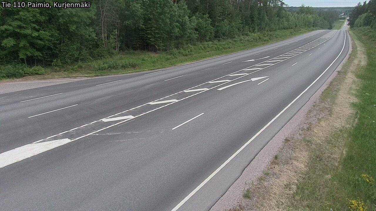 Kelikamerat Kuva Tie 110 Paimio, Kurjenmäki, Paimio, Varsinais-Suomi