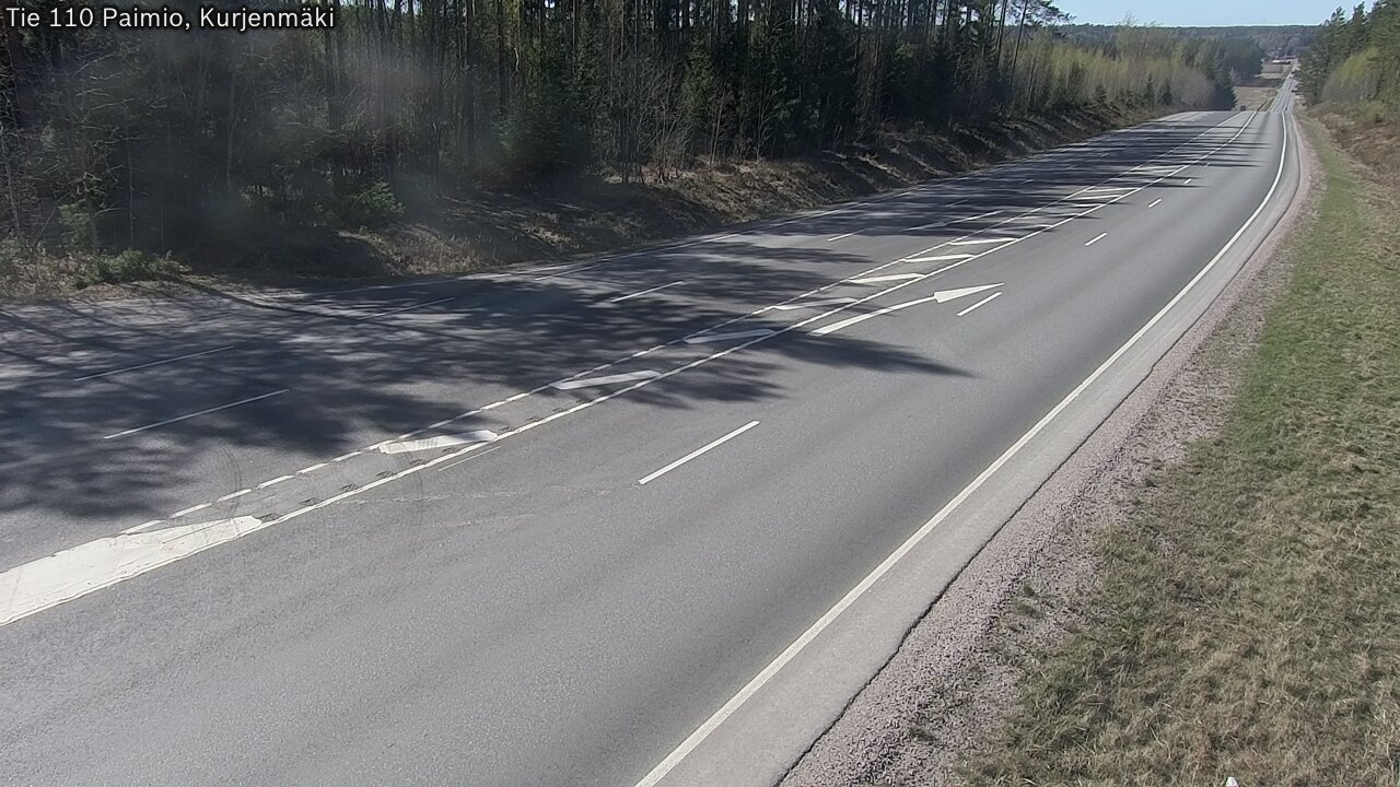 Kelikamerat Kuva Tie 110 Paimio, Kurjenmäki, Paimio, Varsinais-Suomi