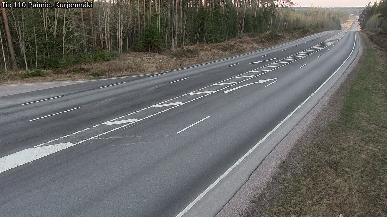 Kelikamerat Kuva Tie 110 Paimio, Kurjenmäki, Paimio, Varsinais-Suomi