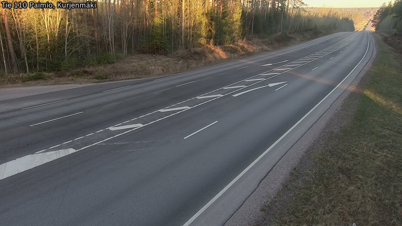 Kelikamerat Kuva Tie 110 Paimio, Kurjenmäki, Paimio, Varsinais-Suomi