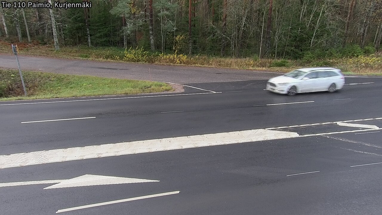 Kelikamerat Kuva Tie 110 Paimio, Kurjenmäki, Paimio, Varsinais-Suomi