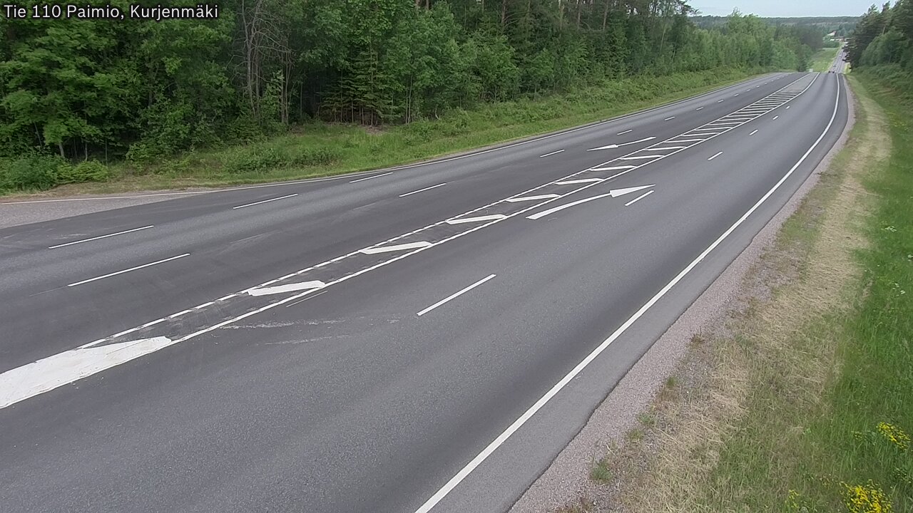 Kelikamerat Kuva Tie 110 Paimio, Kurjenmäki, Paimio, Varsinais-Suomi