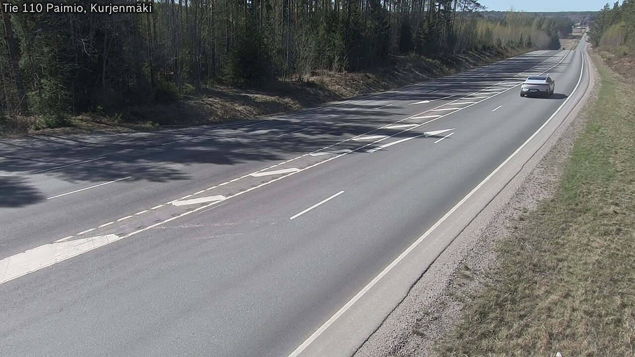 Kelikamerat Kuva Tie 110 Paimio, Kurjenmäki, Paimio, Varsinais-Suomi