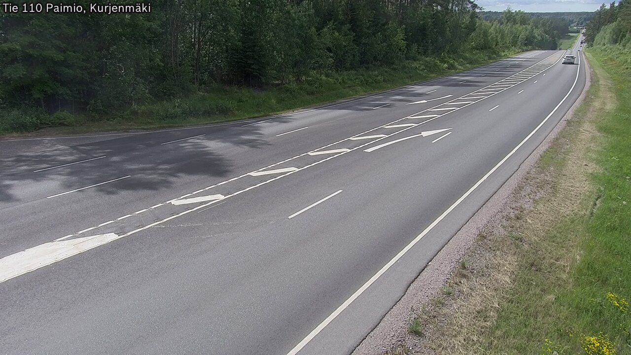 Kelikamerat Kuva Tie 110 Paimio, Kurjenmäki, Paimio, Varsinais-Suomi
