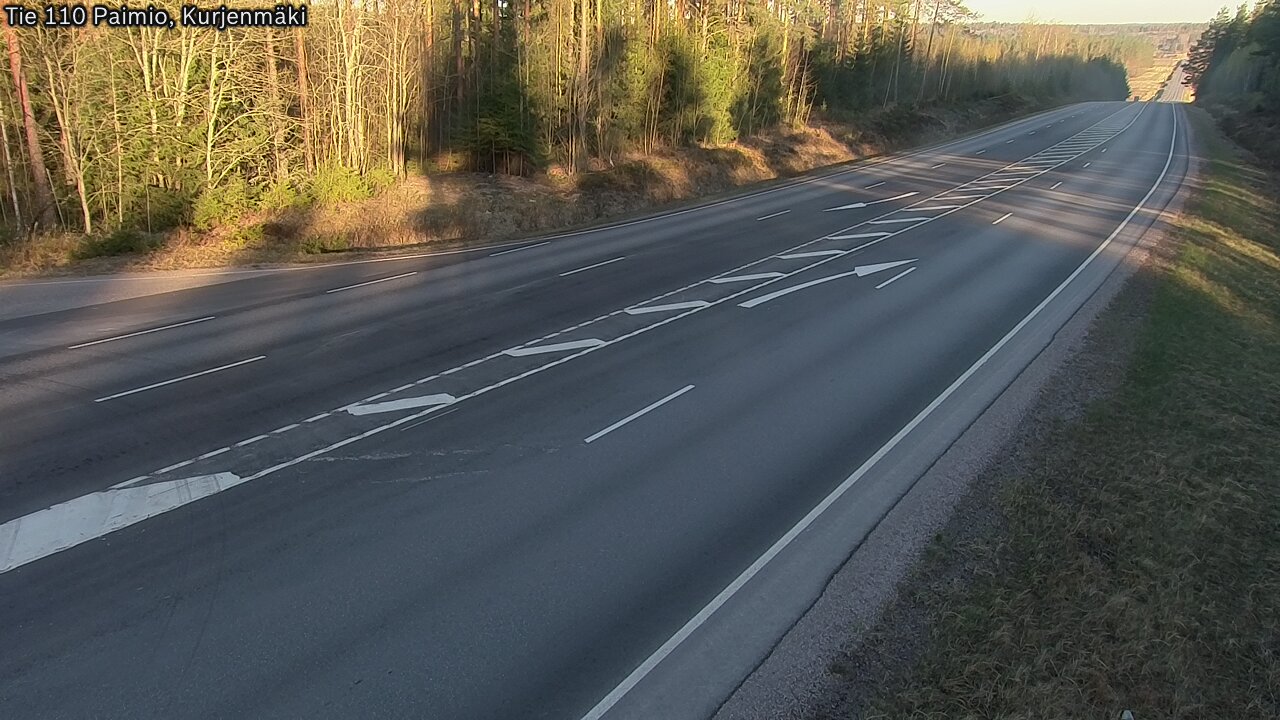 Kelikamerat Kuva Tie 110 Paimio, Kurjenmäki, Paimio, Varsinais-Suomi