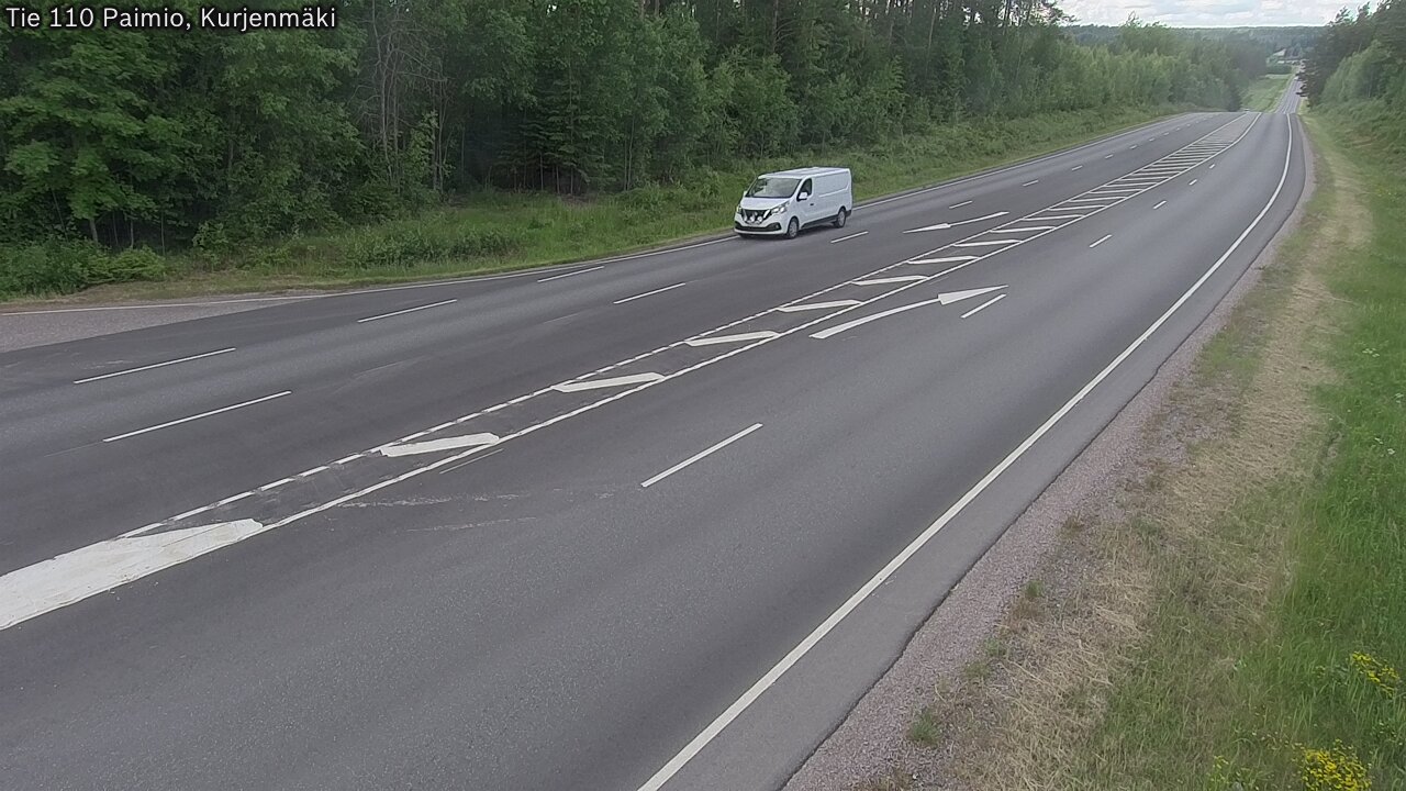Kelikamerat Kuva Tie 110 Paimio, Kurjenmäki, Paimio, Varsinais-Suomi