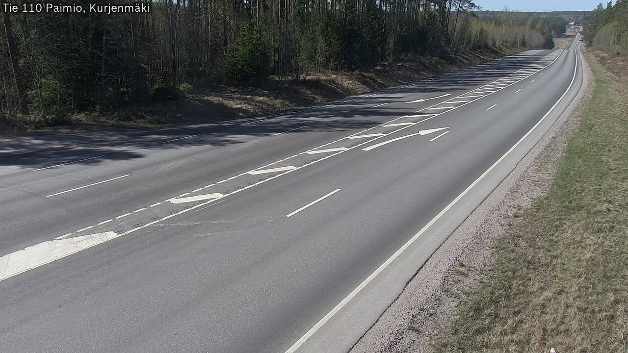 Kelikamerat Kuva Tie 110 Paimio, Kurjenmäki, Paimio, Varsinais-Suomi