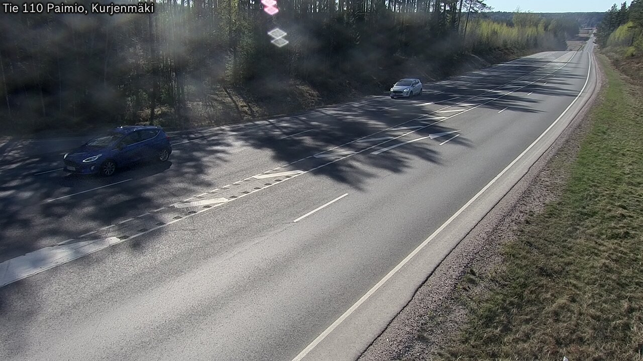 Kelikamerat Kuva Tie 110 Paimio, Kurjenmäki, Paimio, Varsinais-Suomi