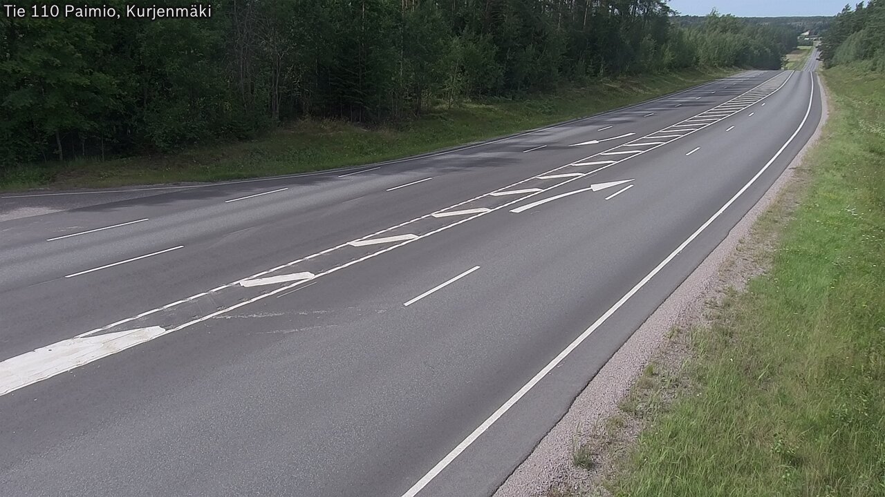 Kelikamerat Kuva Tie 110 Paimio, Kurjenmäki, Paimio, Varsinais-Suomi