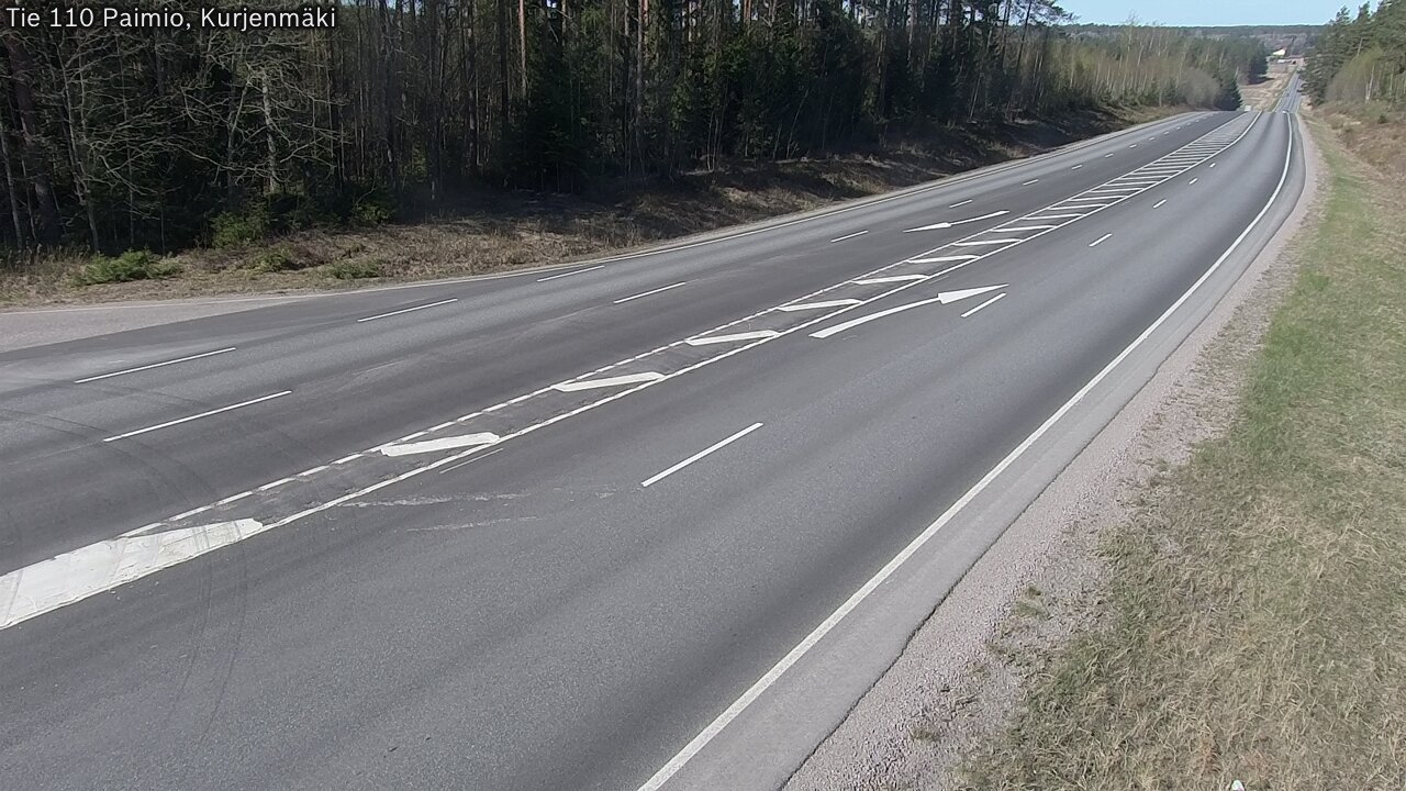 Kelikamerat Kuva Tie 110 Paimio, Kurjenmäki, Paimio, Varsinais-Suomi
