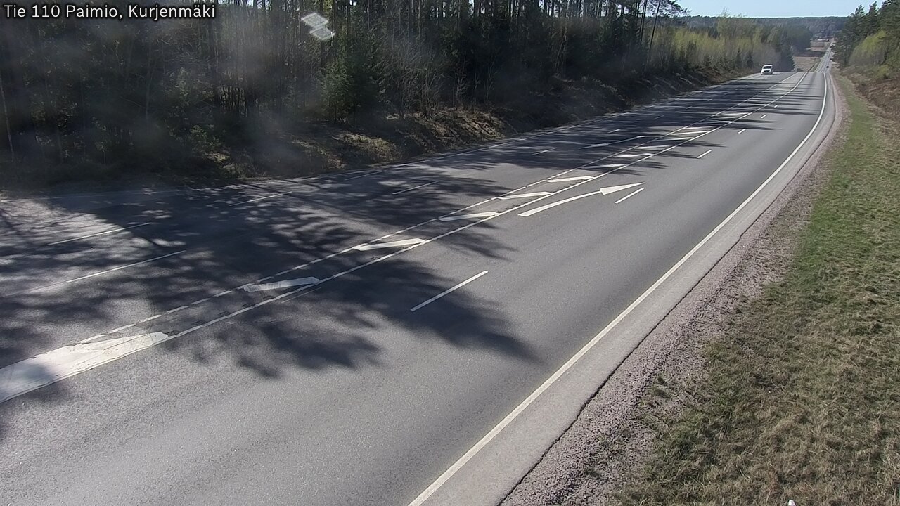 Kelikamerat Kuva Tie 110 Paimio, Kurjenmäki, Paimio, Varsinais-Suomi
