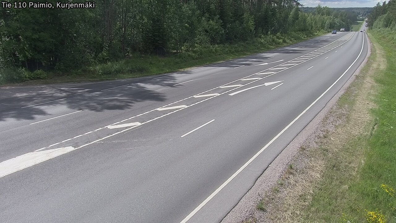 Kelikamerat Kuva Tie 110 Paimio, Kurjenmäki, Paimio, Varsinais-Suomi