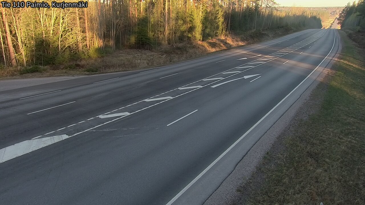 Kelikamerat Kuva Tie 110 Paimio, Kurjenmäki, Paimio, Varsinais-Suomi