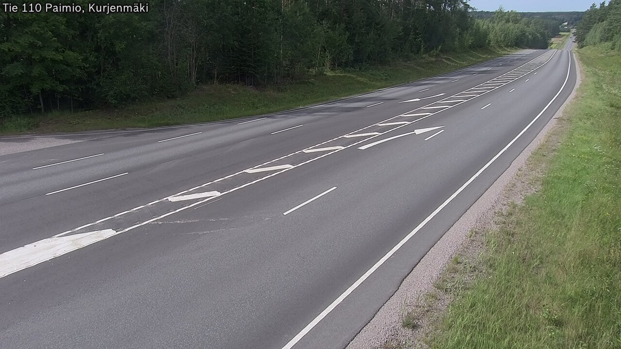 Kelikamerat Kuva Tie 110 Paimio, Kurjenmäki, Paimio, Varsinais-Suomi