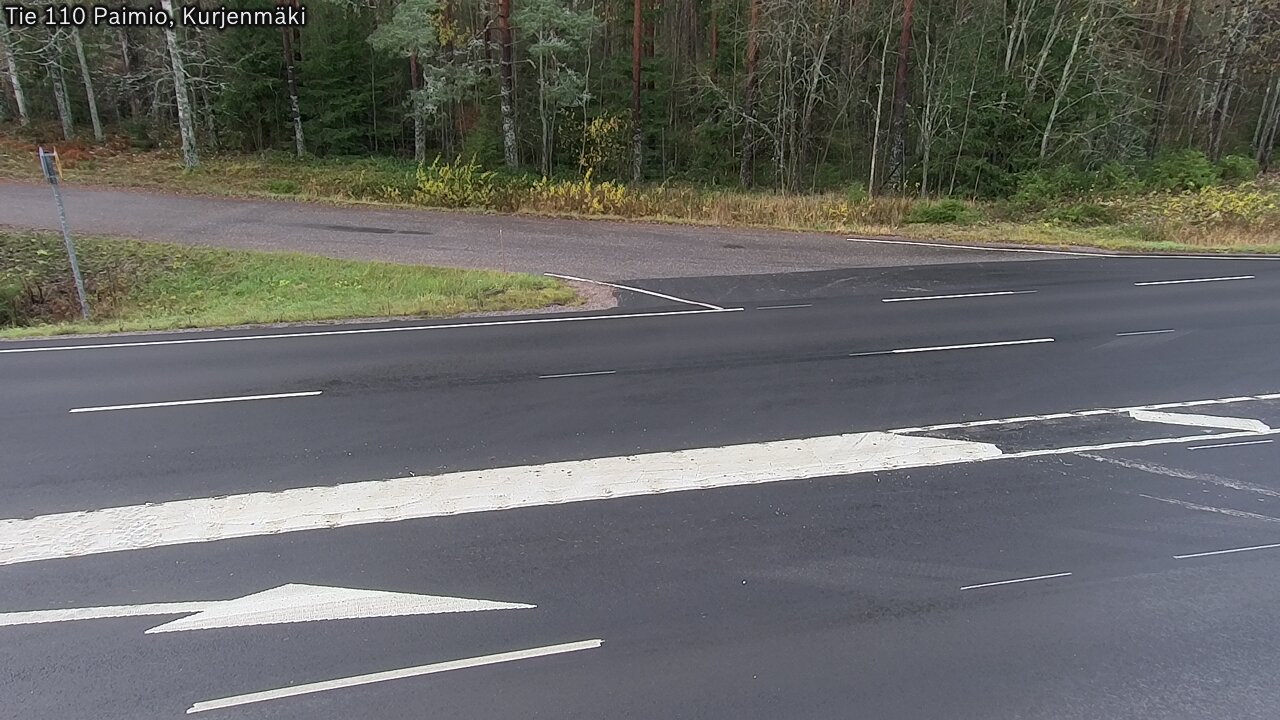 Kelikamerat Kuva Tie 110 Paimio, Kurjenmäki, Paimio, Varsinais-Suomi