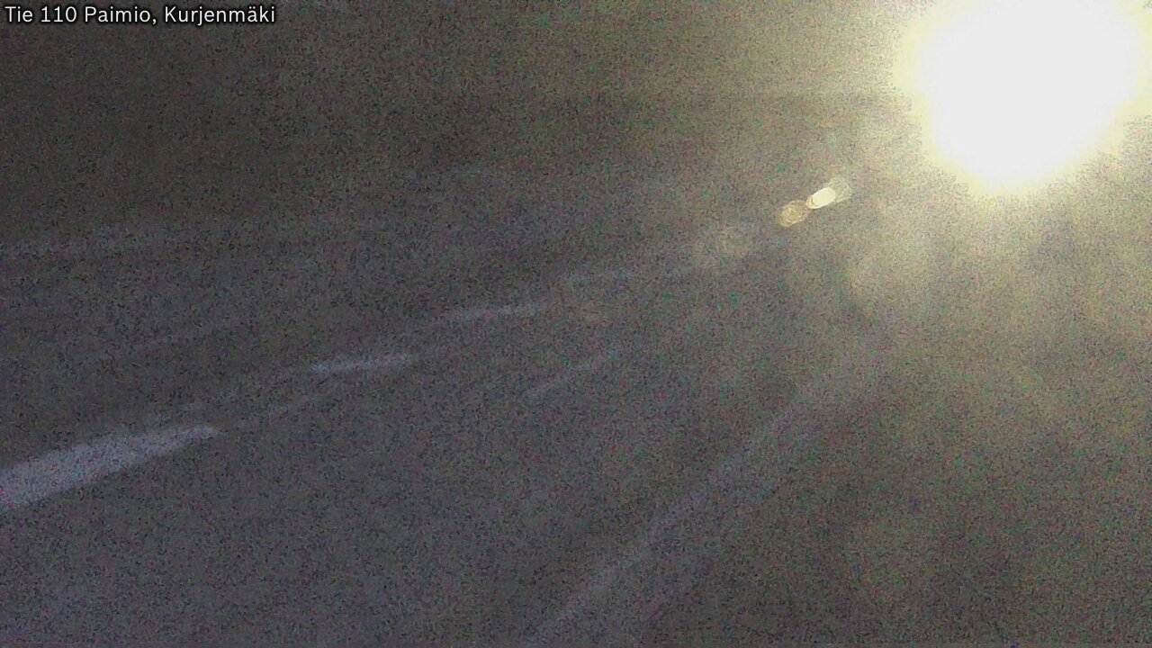 Weather Camera Image Väg 110 Paimio, Kurjenmäki, Paimio, Varsinais-Suomi