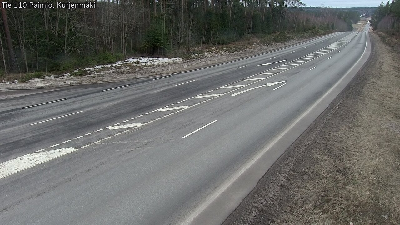 Kelikamerat Kuva Tie 110 Paimio, Kurjenmäki, Paimio, Varsinais-Suomi