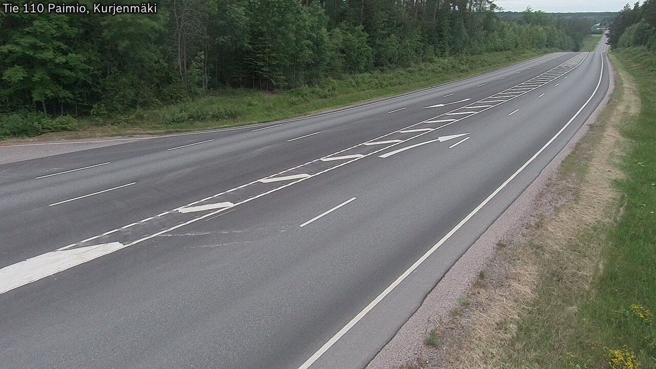 Kelikamerat Kuva Tie 110 Paimio, Kurjenmäki, Paimio, Varsinais-Suomi