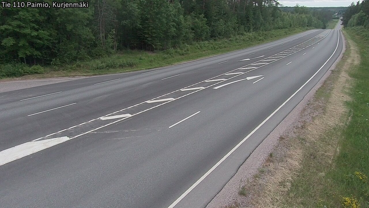 Kelikamerat Kuva Tie 110 Paimio, Kurjenmäki, Paimio, Varsinais-Suomi
