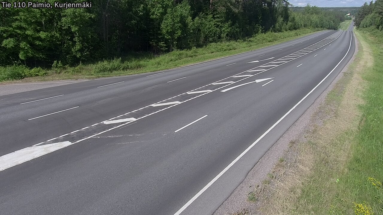 Kelikamerat Kuva Tie 110 Paimio, Kurjenmäki, Paimio, Varsinais-Suomi
