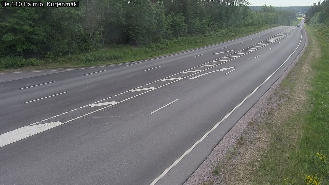 Kelikamerat Kuva Tie 110 Paimio, Kurjenmäki, Paimio, Varsinais-Suomi