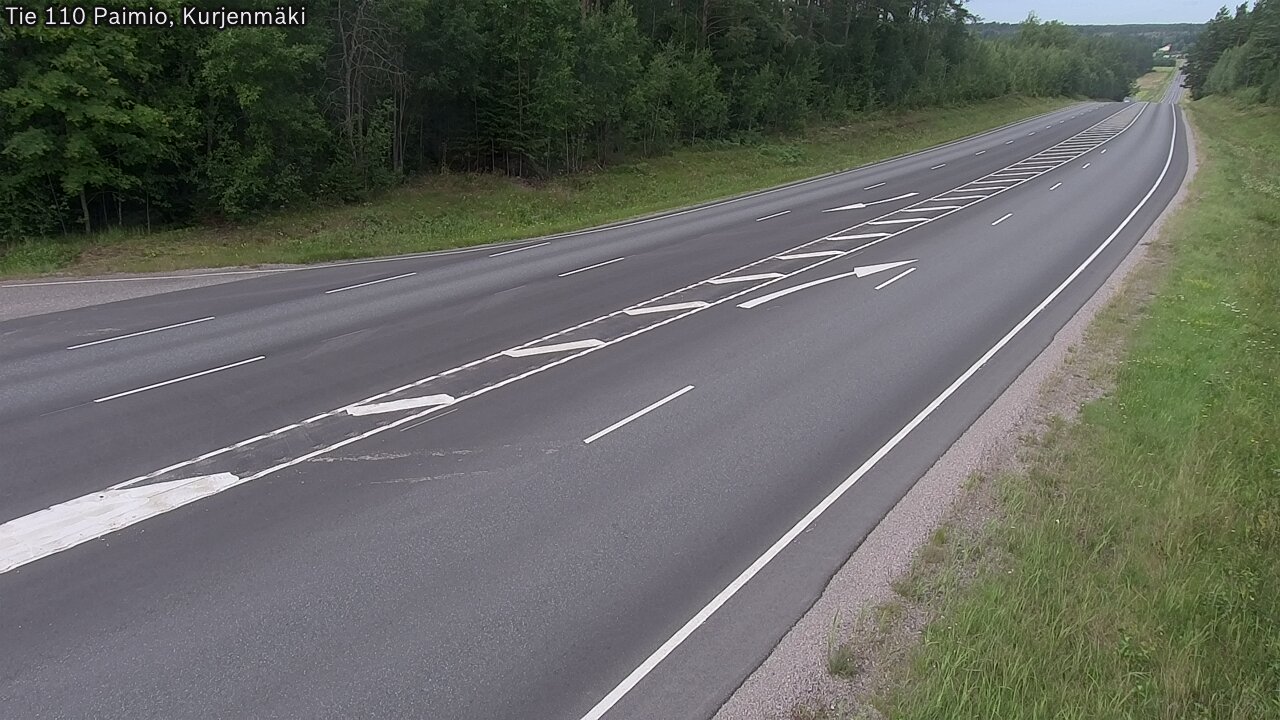 Kelikamerat Kuva Tie 110 Paimio, Kurjenmäki, Paimio, Varsinais-Suomi