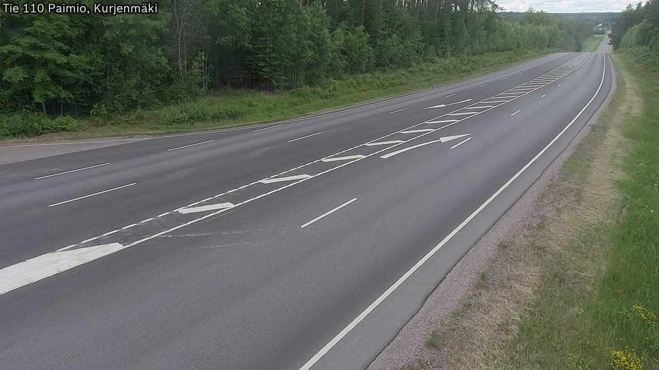Kelikamerat Kuva Tie 110 Paimio, Kurjenmäki, Paimio, Varsinais-Suomi