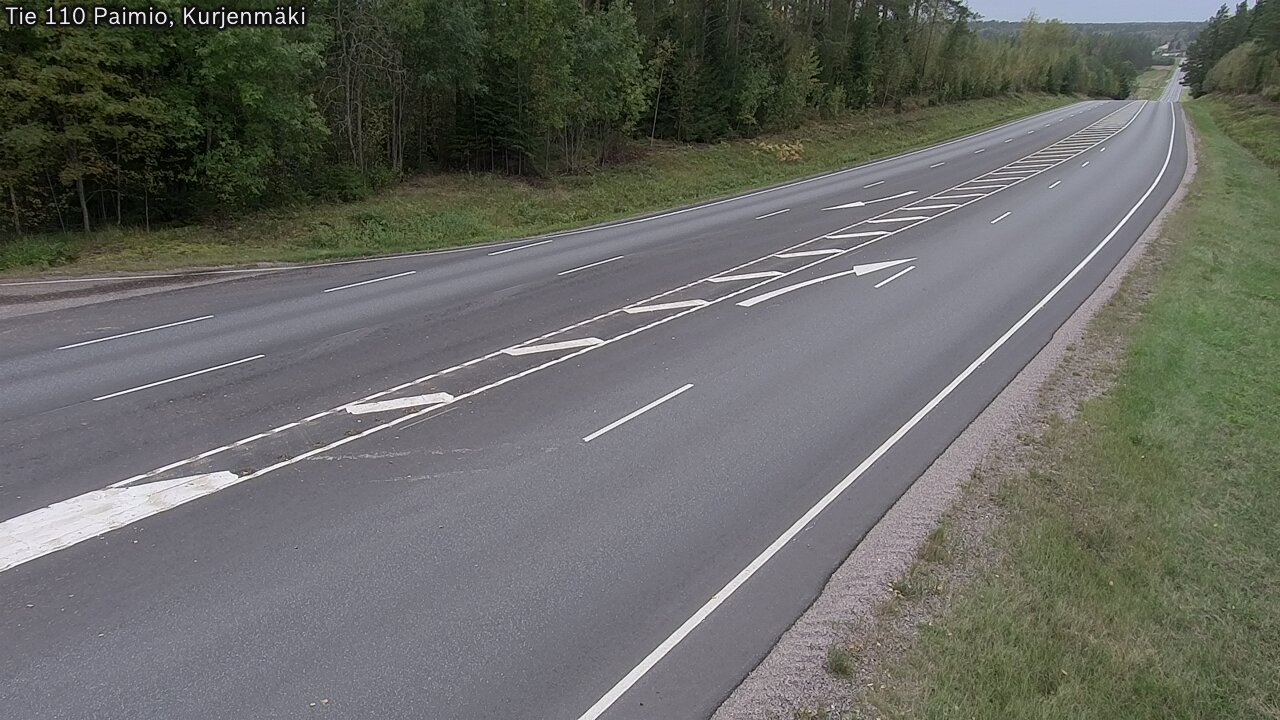 Kelikamerat Kuva Tie 110 Paimio, Kurjenmäki, Paimio, Varsinais-Suomi