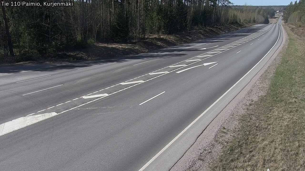 Kelikamerat Kuva Tie 110 Paimio, Kurjenmäki, Paimio, Varsinais-Suomi
