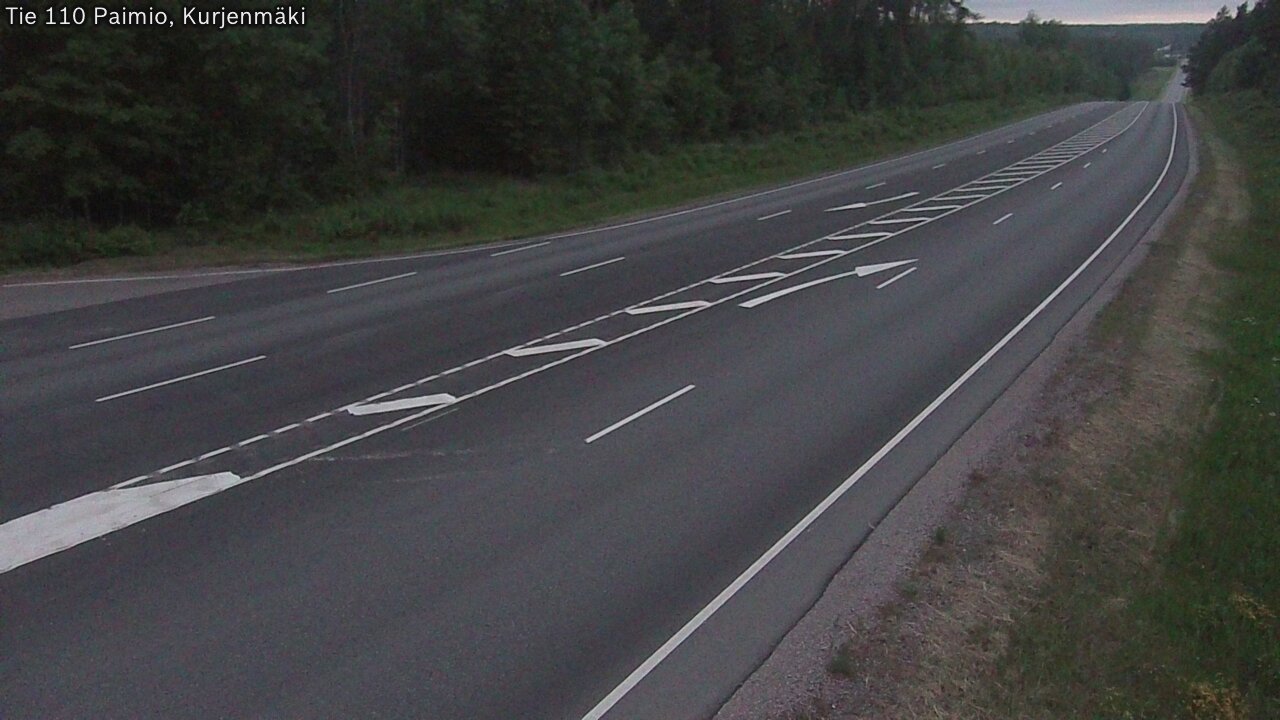 Kelikamerat Kuva Tie 110 Paimio, Kurjenmäki, Paimio, Varsinais-Suomi