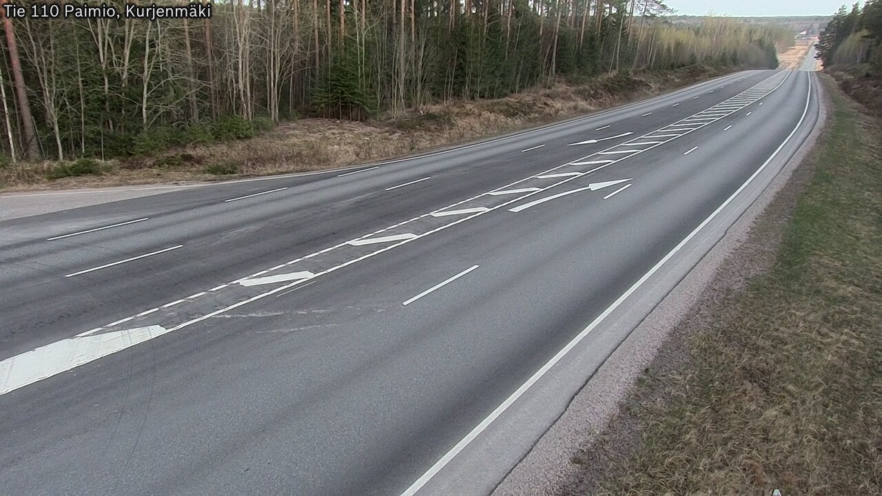 Kelikamerat Kuva Tie 110 Paimio, Kurjenmäki, Paimio, Varsinais-Suomi