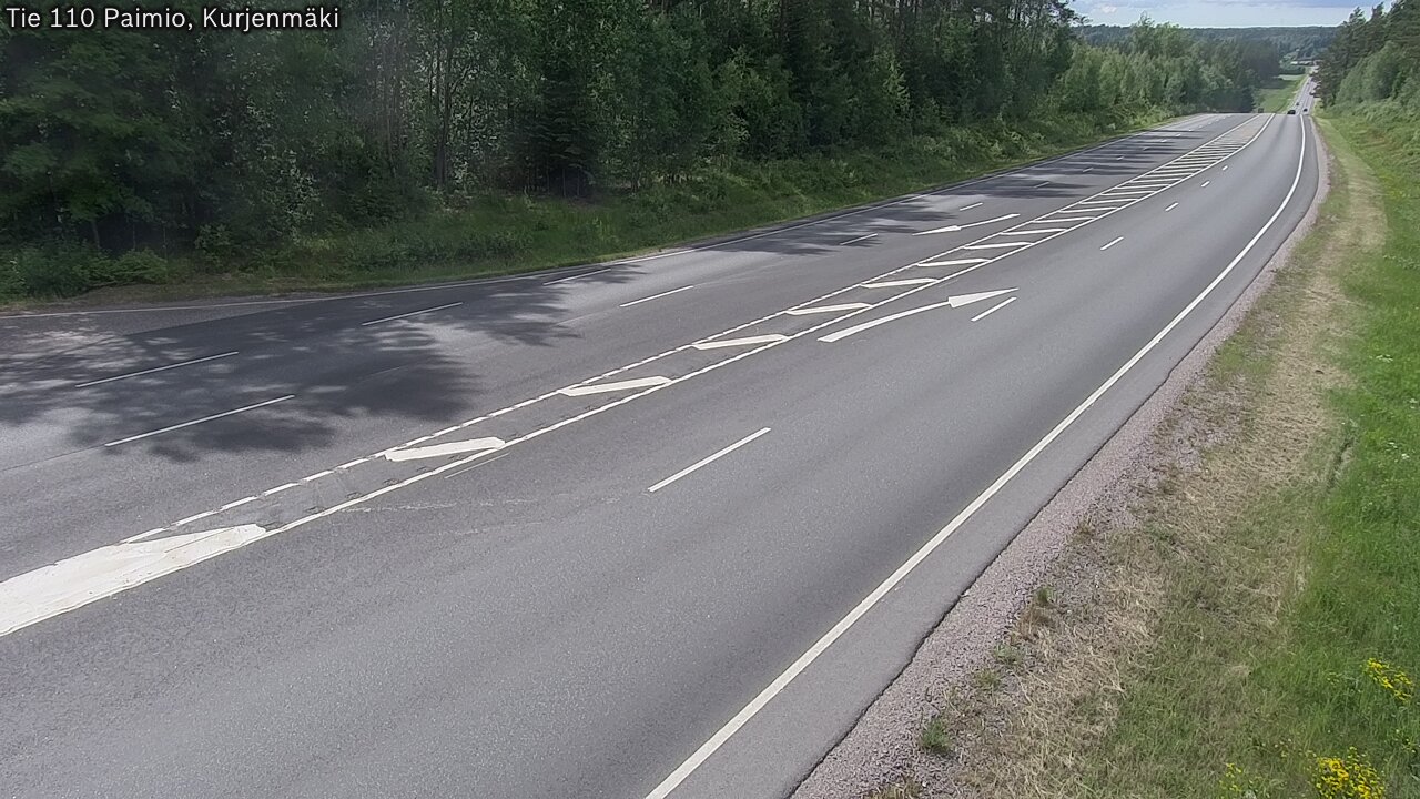 Kelikamerat Kuva Tie 110 Paimio, Kurjenmäki, Paimio, Varsinais-Suomi