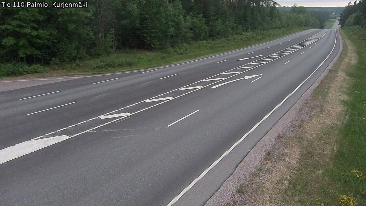 Kelikamerat Kuva Tie 110 Paimio, Kurjenmäki, Paimio, Varsinais-Suomi