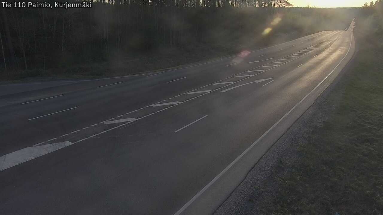 Kelikamerat Kuva Tie 110 Paimio, Kurjenmäki, Paimio, Varsinais-Suomi