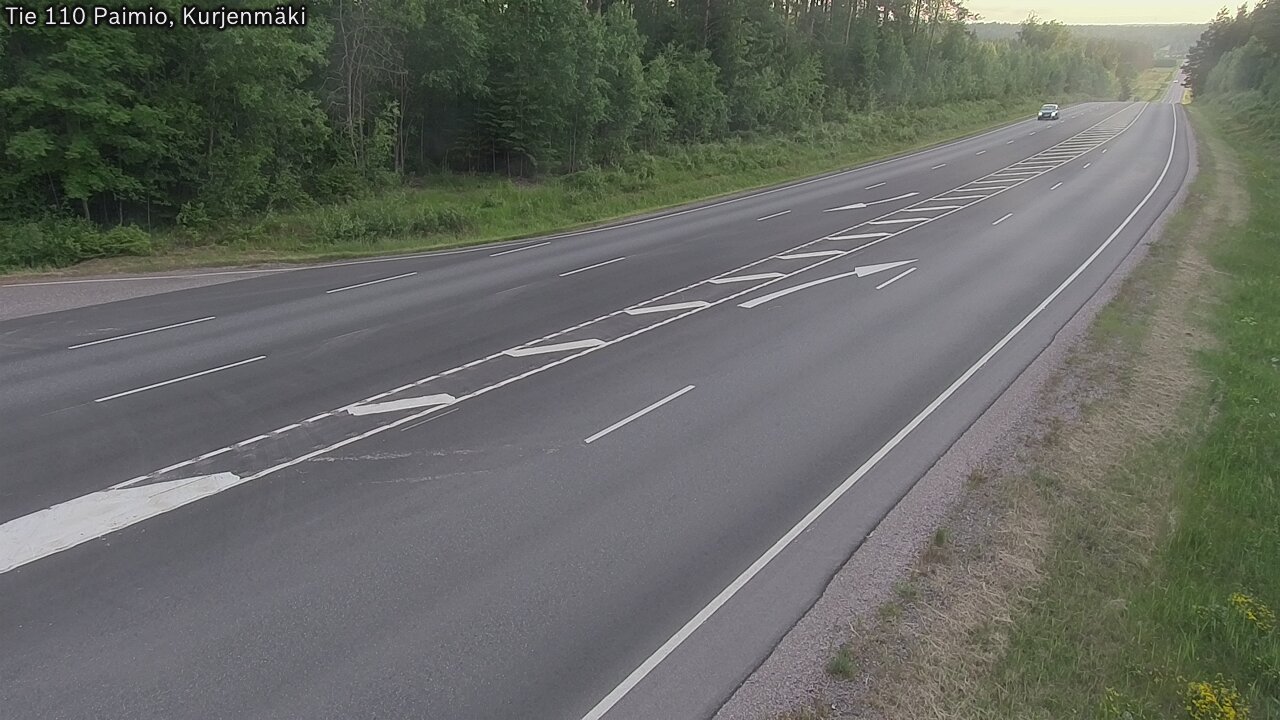 Kelikamerat Kuva Tie 110 Paimio, Kurjenmäki, Paimio, Varsinais-Suomi