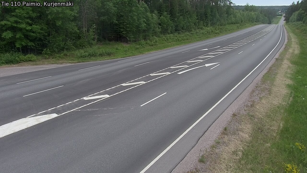 Kelikamerat Kuva Tie 110 Paimio, Kurjenmäki, Paimio, Varsinais-Suomi