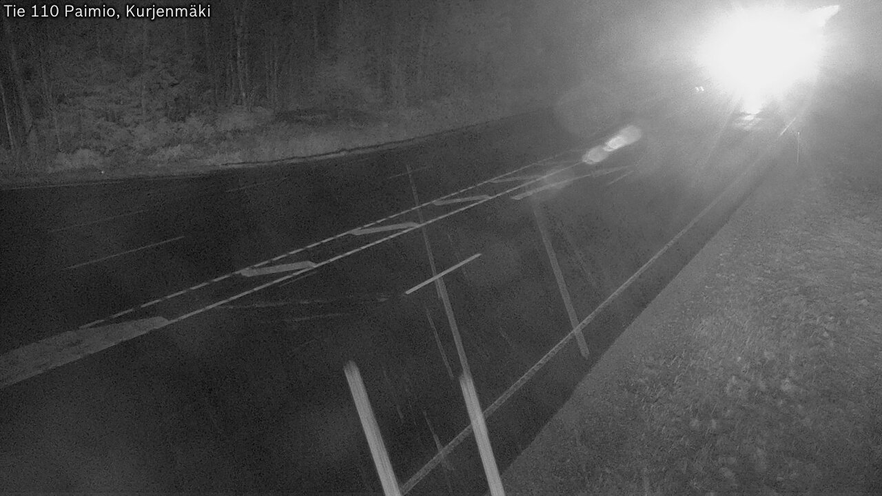 Weather Camera Image Väg 110 Paimio, Kurjenmäki, Paimio, Varsinais-Suomi