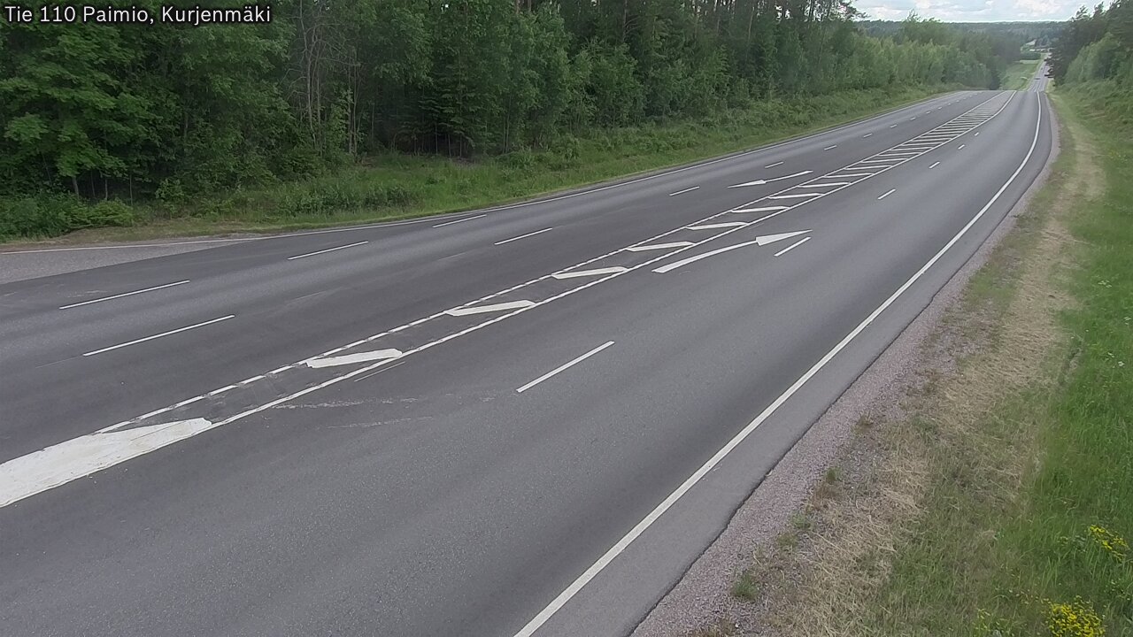 Kelikamerat Kuva Tie 110 Paimio, Kurjenmäki, Paimio, Varsinais-Suomi