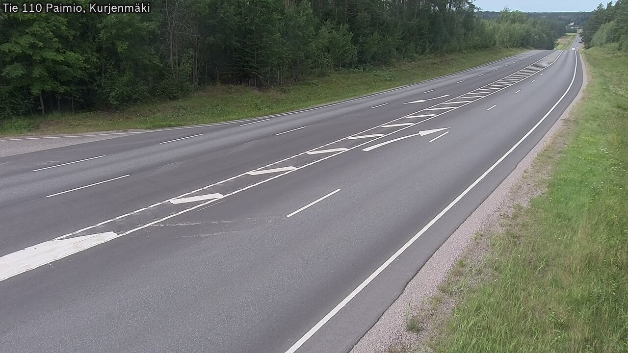 Kelikamerat Kuva Tie 110 Paimio, Kurjenmäki, Paimio, Varsinais-Suomi